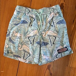 Vineyard Vines Boys CranePrint Swim Shorts size 6